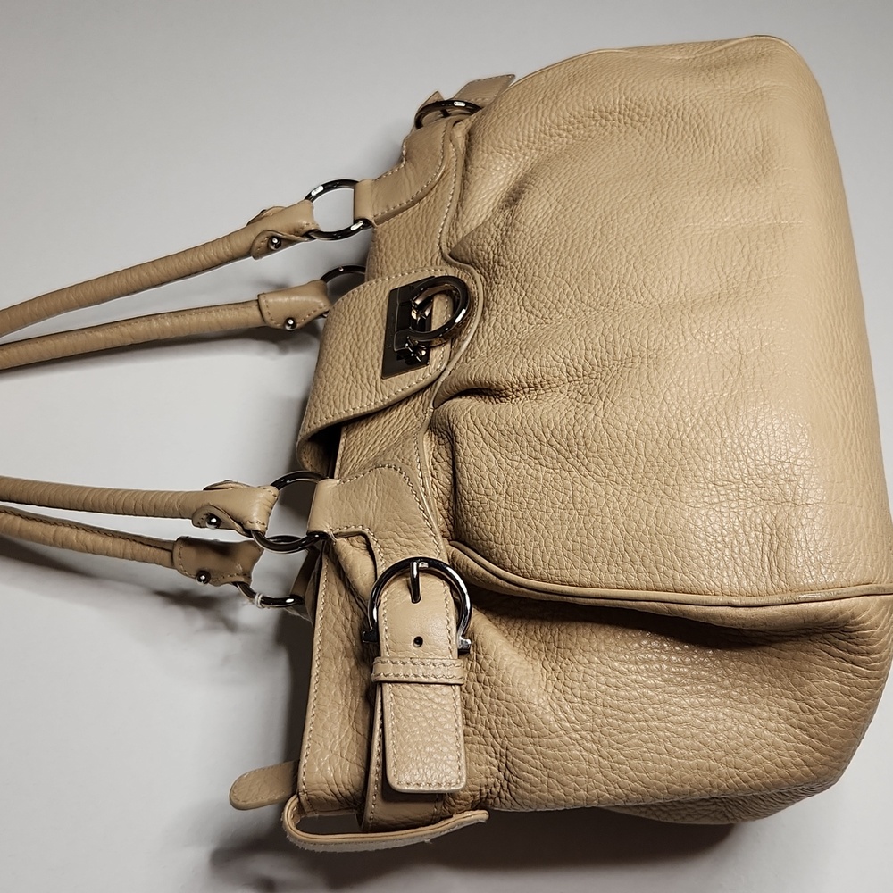 Salvatore Ferragamo Gancini handbag  EUC#1